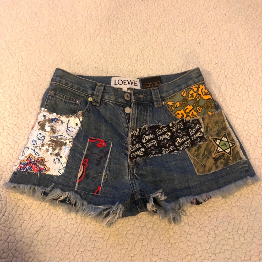 Loewe shorts jean Puala Ibiza size “s”